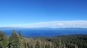 View from Blackwood Canyon of Lake Tahoe